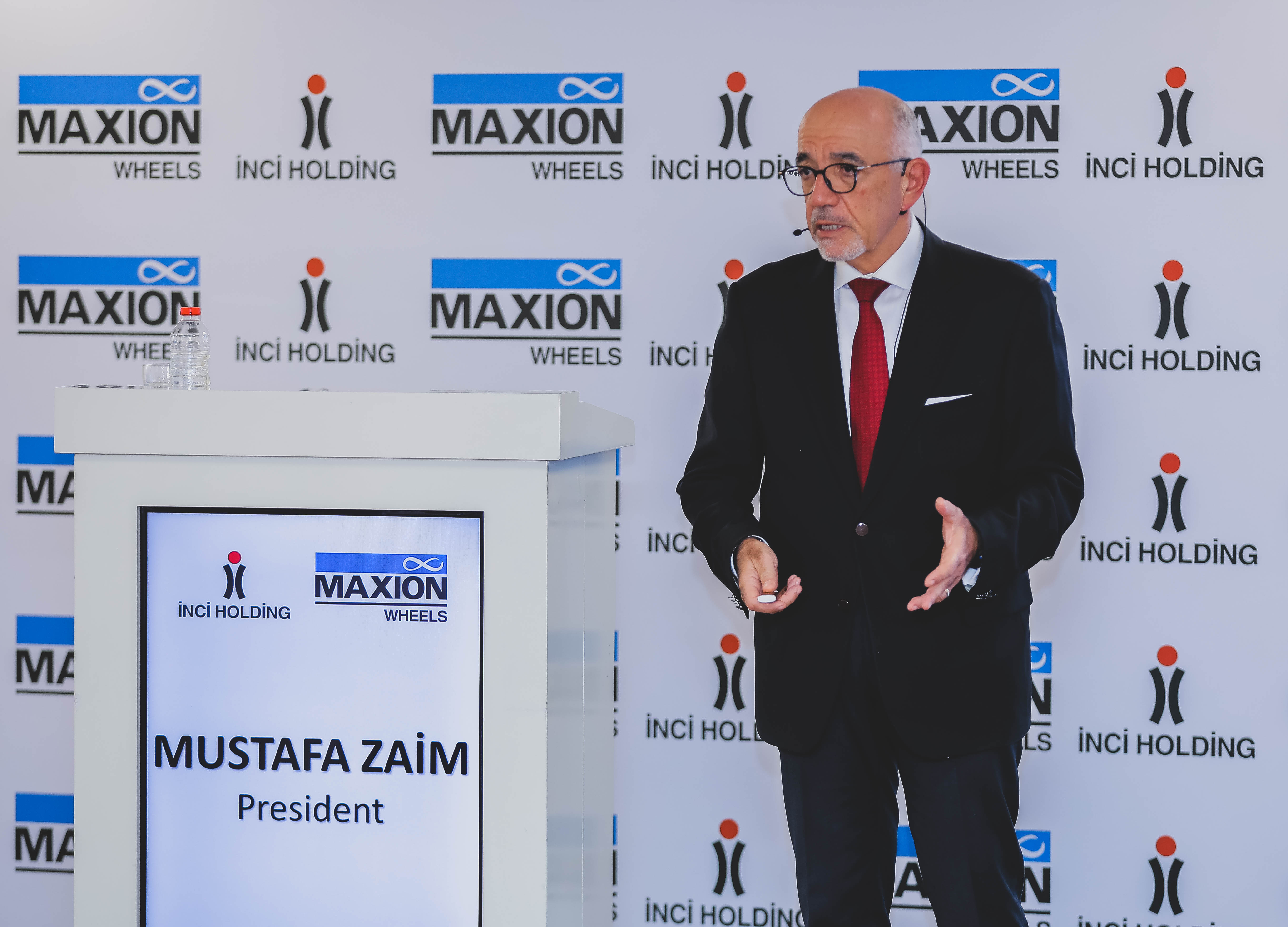 German press members  visit the Maxion İnci Wheel Group