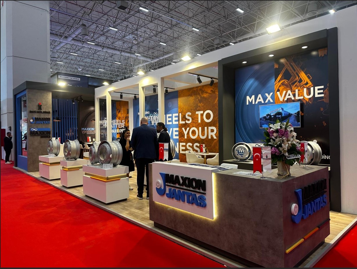 Maxion Jantaş, Busworld Türkiye Fuarı'nda en yenilikçi ve çevreci jant modellerini tanıttı.