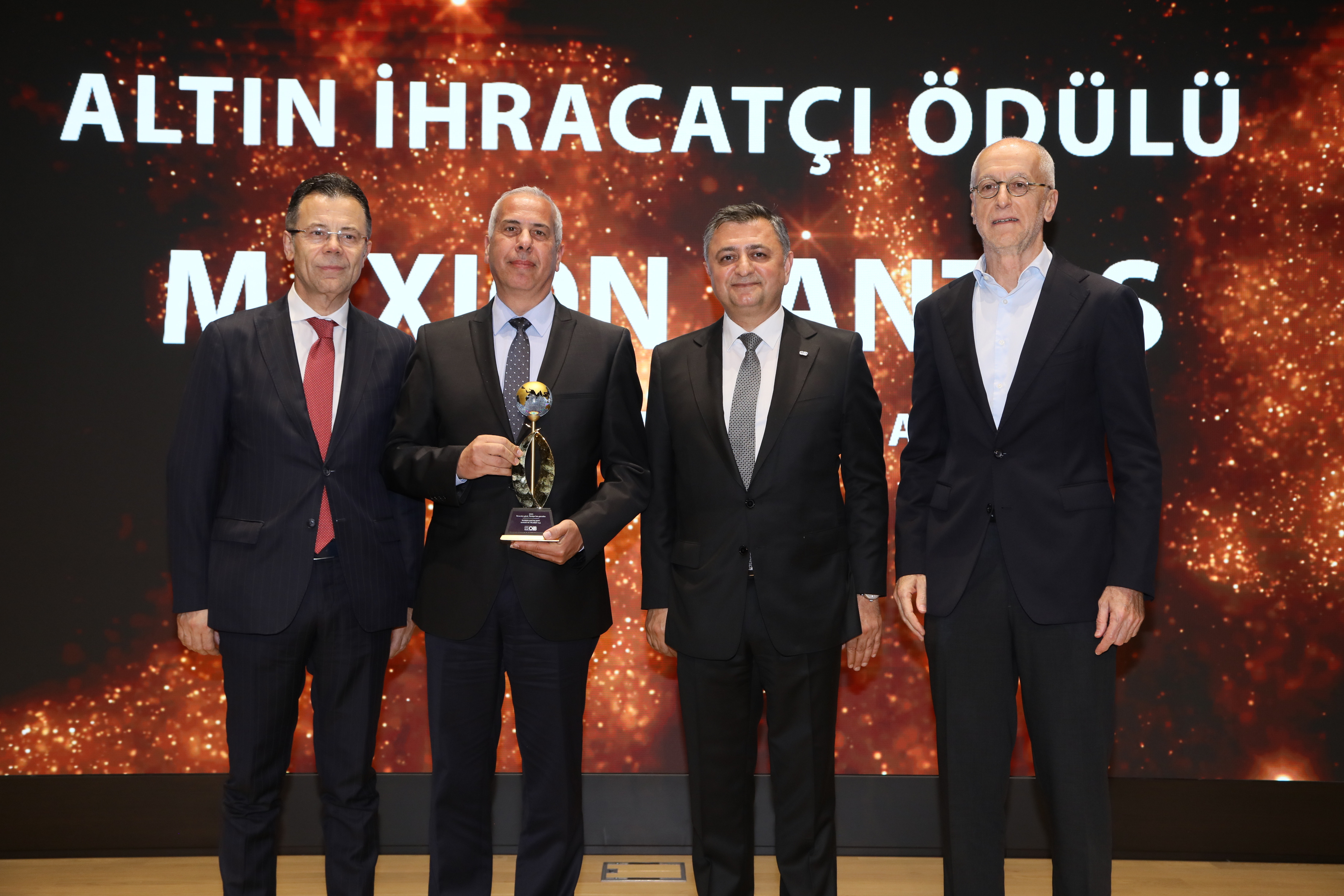 Maxion Jantaş ve Maxion İnci’ye  Altın İhracat Ödülü