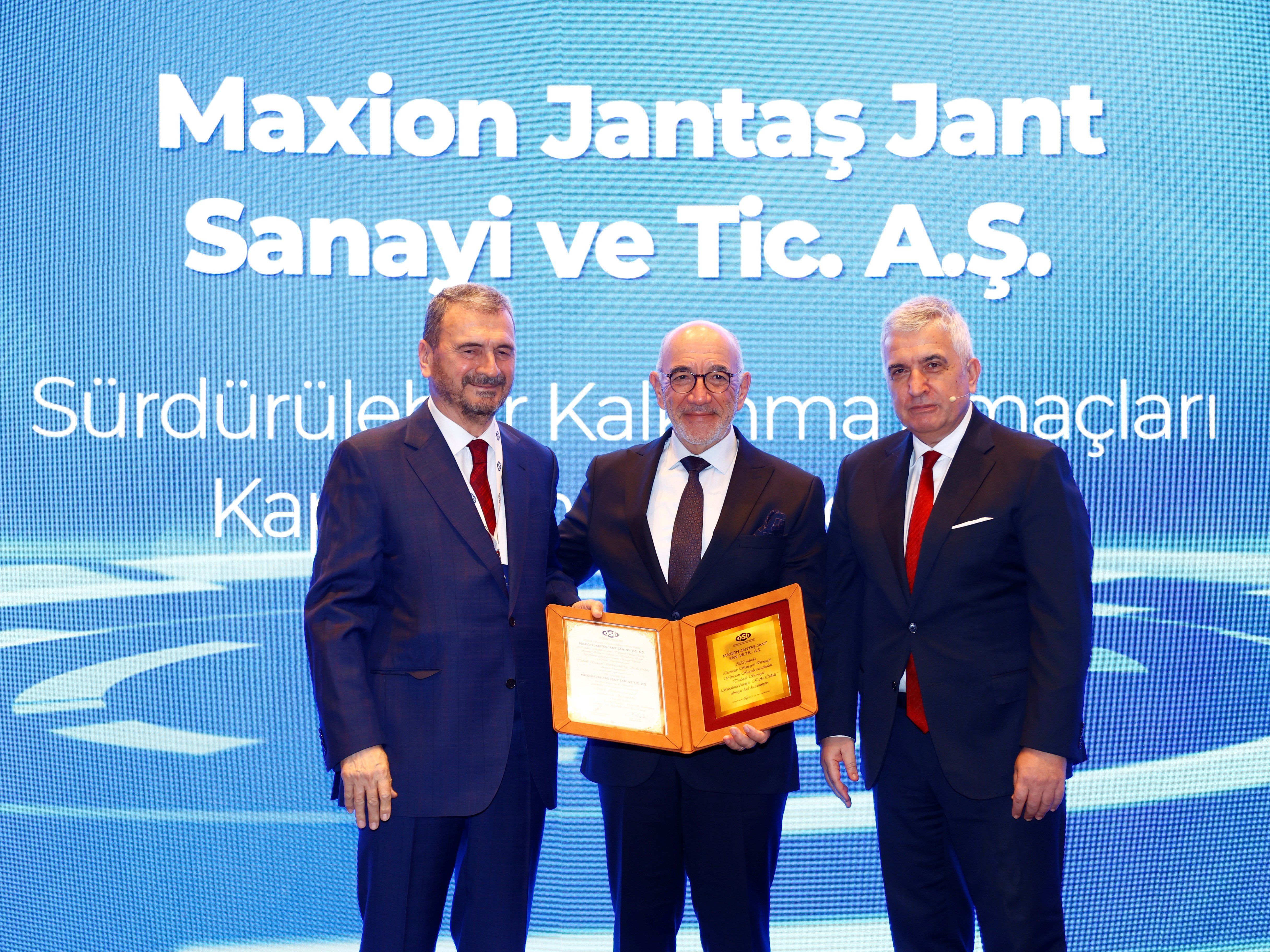 Maxion İnci Jant Grubu, OSD “Tedarik Sanayi Sürdürülebilirliğe Katkı Ödülü”nün sahibi oldu