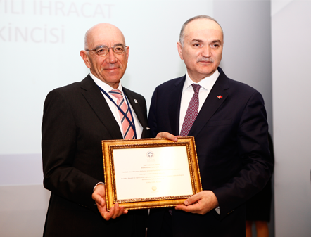 Export Achievement Award to Maxion İnci