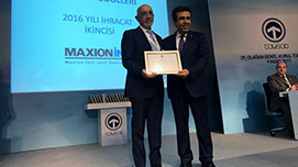 TAYSAD Grants Export Award to Maxion İnci  Wheel Group